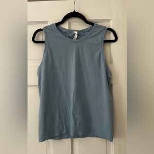 NWT Athleta In Motion Seamless Tank (M) - light blue (color unavailable online!)